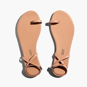 TKEES Phoebe Sandals in Nude/Pout